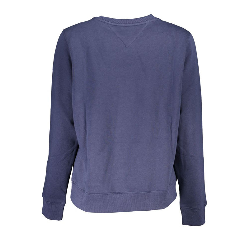 Tommy Hilfiger Chic Crew Neck Fleece Sweatshirt in Blue