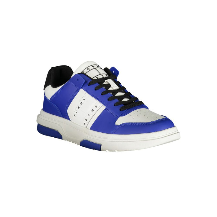 Tommy Hilfiger Blue Polyethylene Men Sneaker