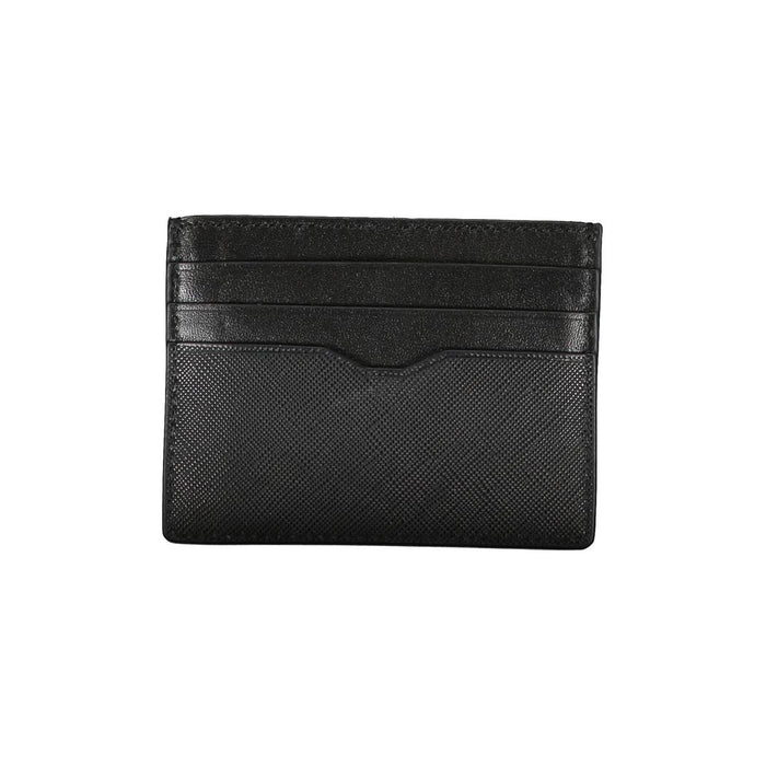 Tommy Hilfiger Black Leather Men Wallet