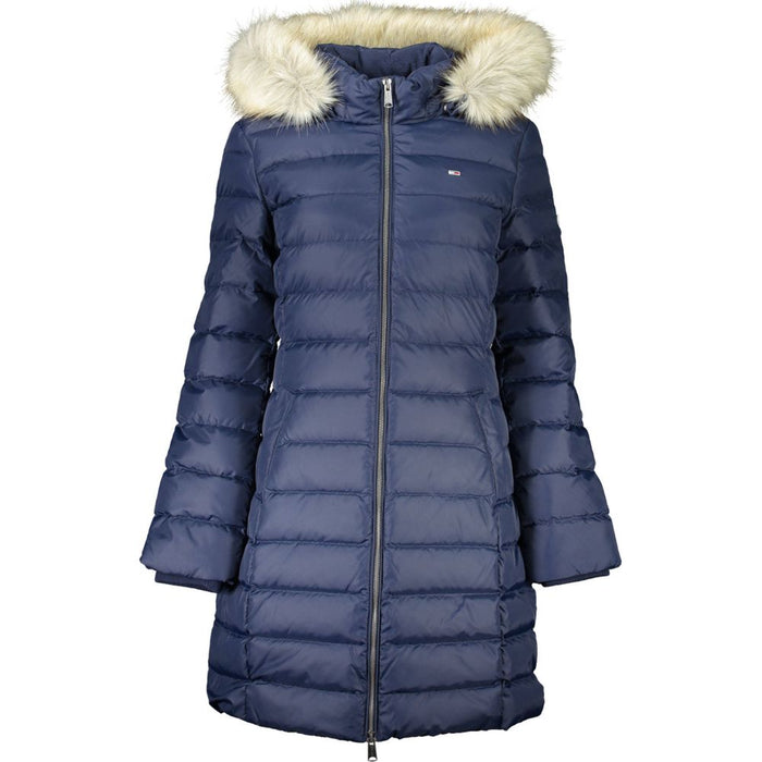 Tommy Hilfiger Blue Polyester Women Jacket