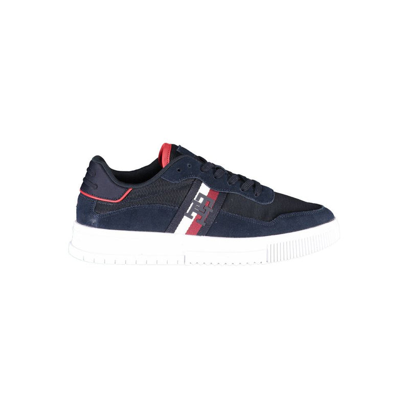 Tommy Hilfiger Blue Polyester Men Sneaker