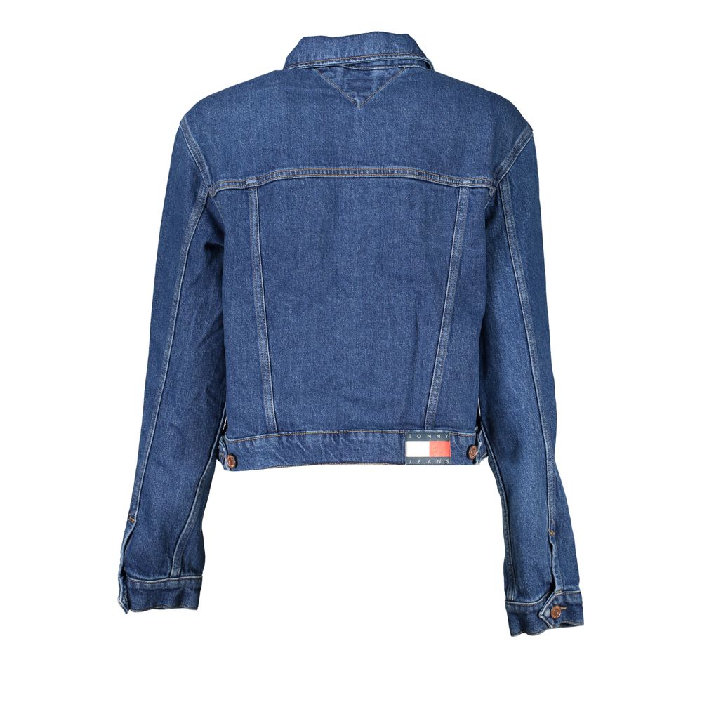 Tommy Hilfiger Chic Denim Long Sleeve Embroidered Jacket