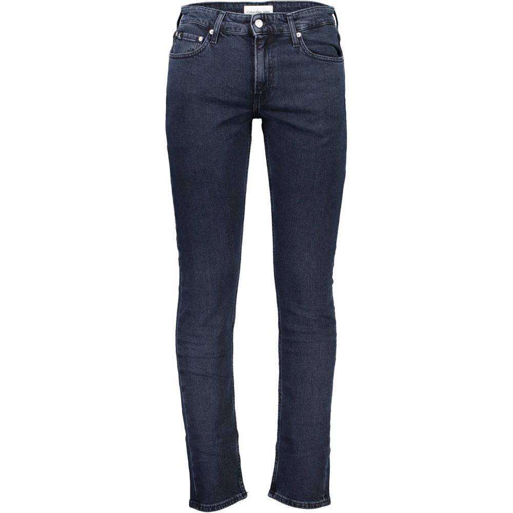 Calvin Klein Elevated Blue Jeans with Signature Contrast Detail