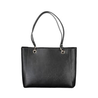 Guess Jeans Black Polyethylene Handbag