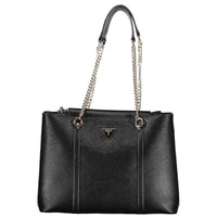 Guess Jeans Black Polyethylene Handbag