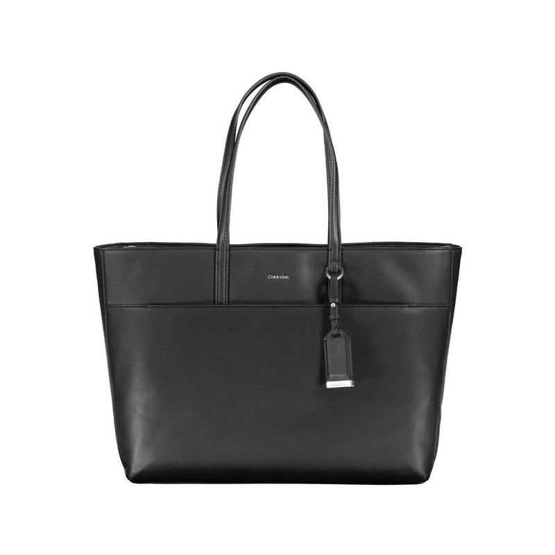 Calvin Klein Black Polyester Handbag