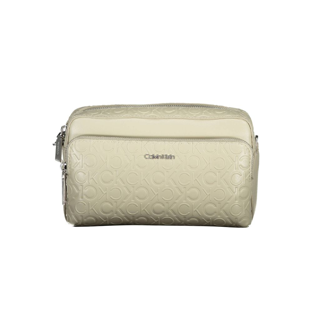 Calvin Klein Beige Polyester Handbag