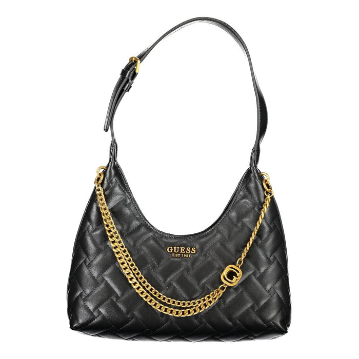 Guess Jeans Black Polyethylene Handbag