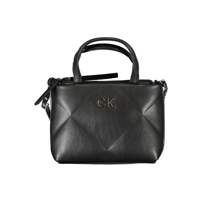 Calvin Klein Black Polyester Handbag