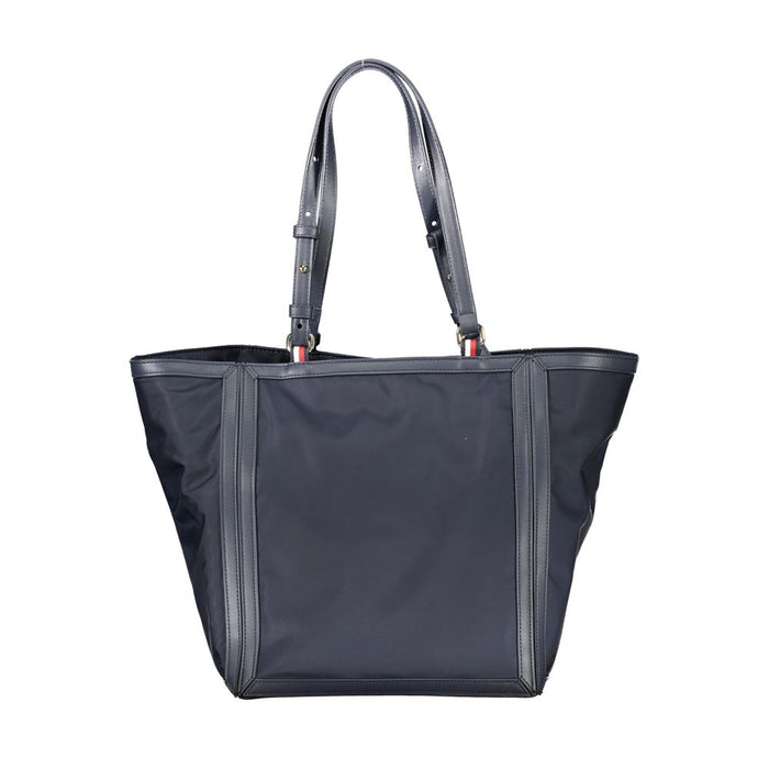 Tommy Hilfiger Blue Polyester Handbag