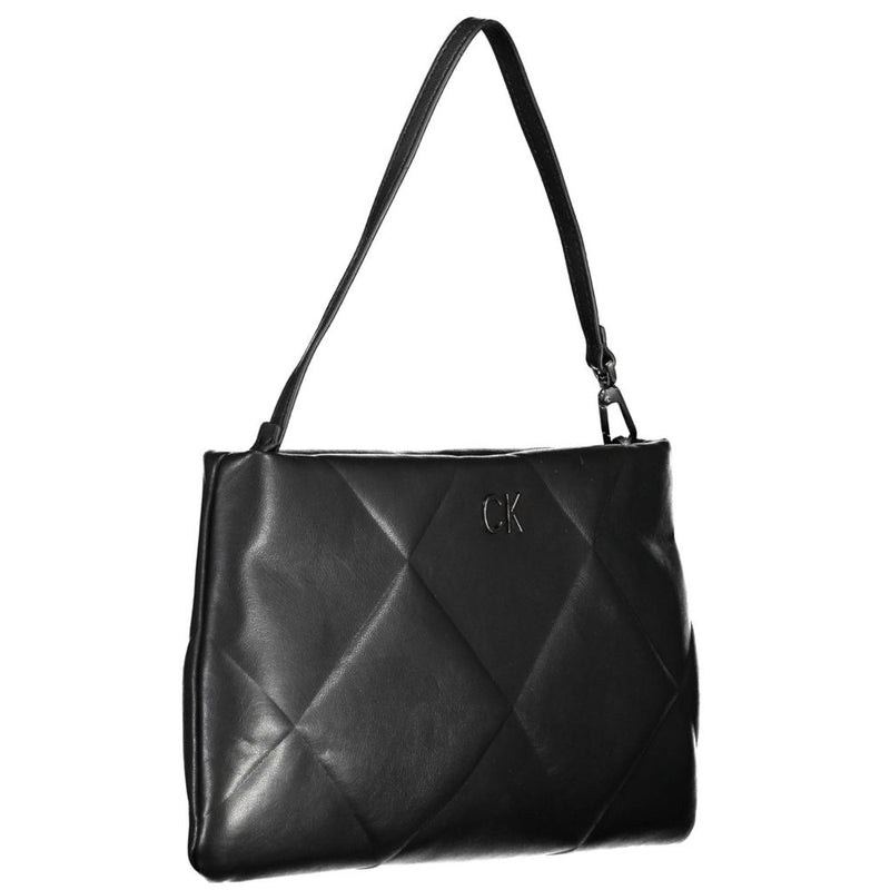 Calvin Klein Black Polyester Handbag