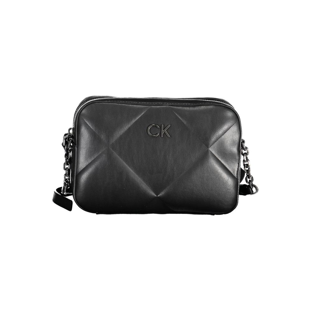 Calvin Klein Black Polyester Handbag