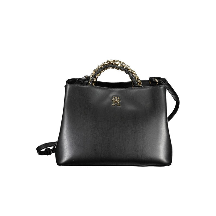 Tommy Hilfiger Black Polyethylene Handbag