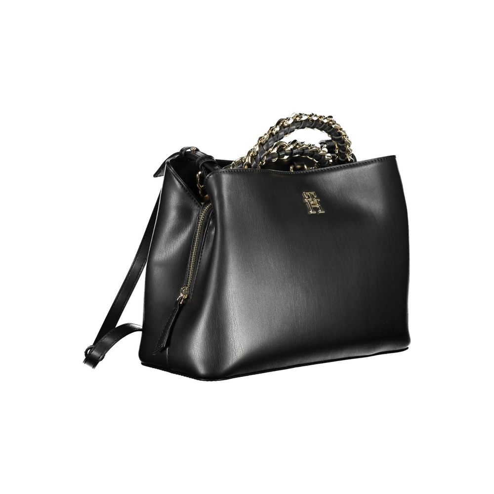 Tommy Hilfiger Black Polyethylene Handbag