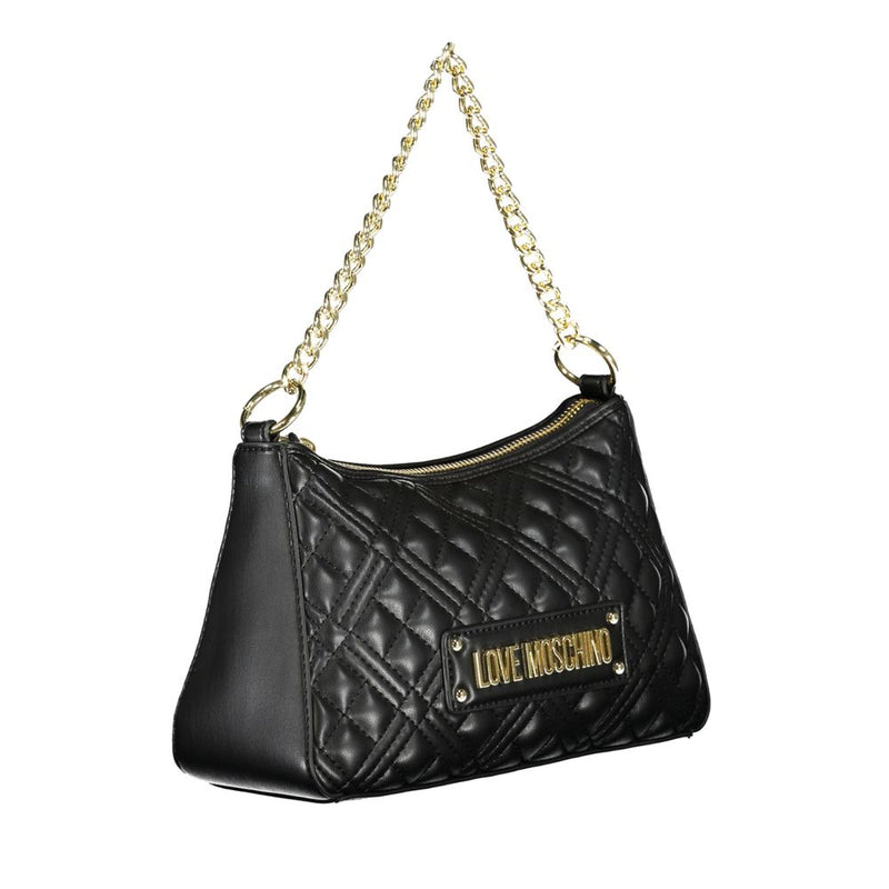 Love Moschino – Schwarze Handtasche aus Polyethylen