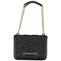 Love Moschino – Schwarze Handtasche aus Polyethylen