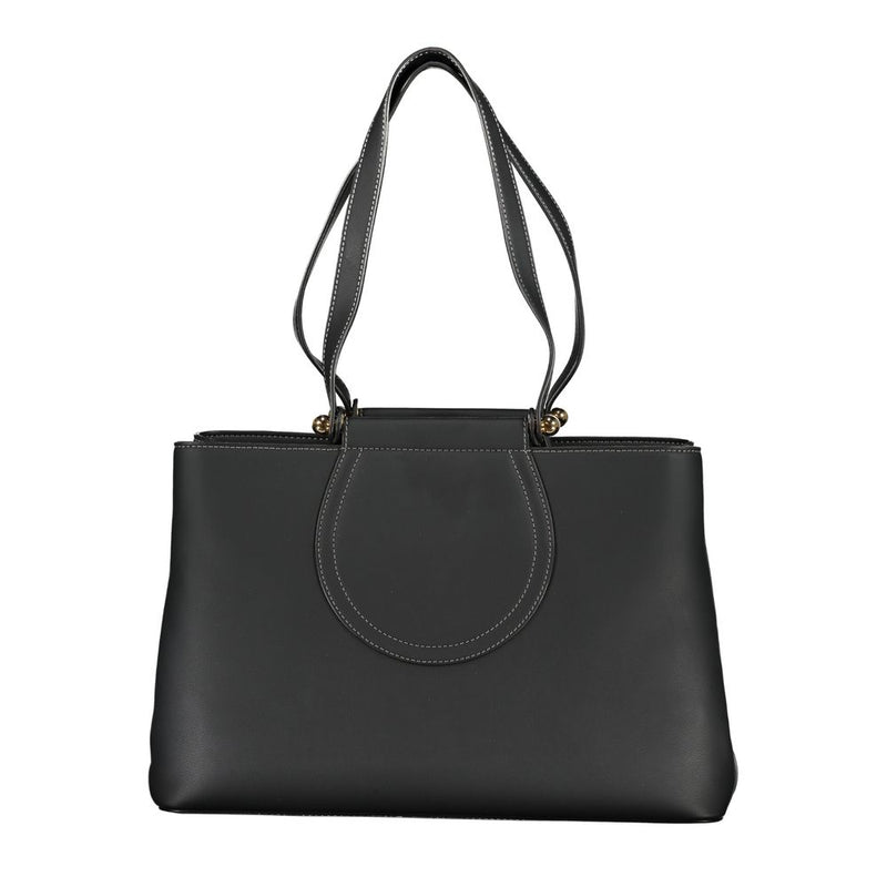 Love Moschino – Schwarze Handtasche aus Polyethylen