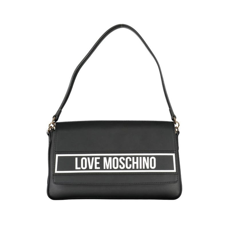 Love Moschino – Schwarze Handtasche aus Polyethylen