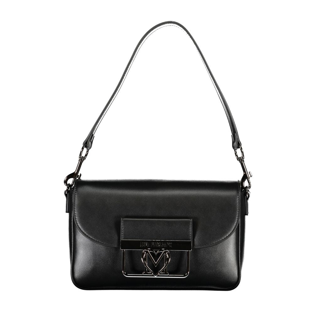 Love Moschino – Schwarze Handtasche aus Polyethylen