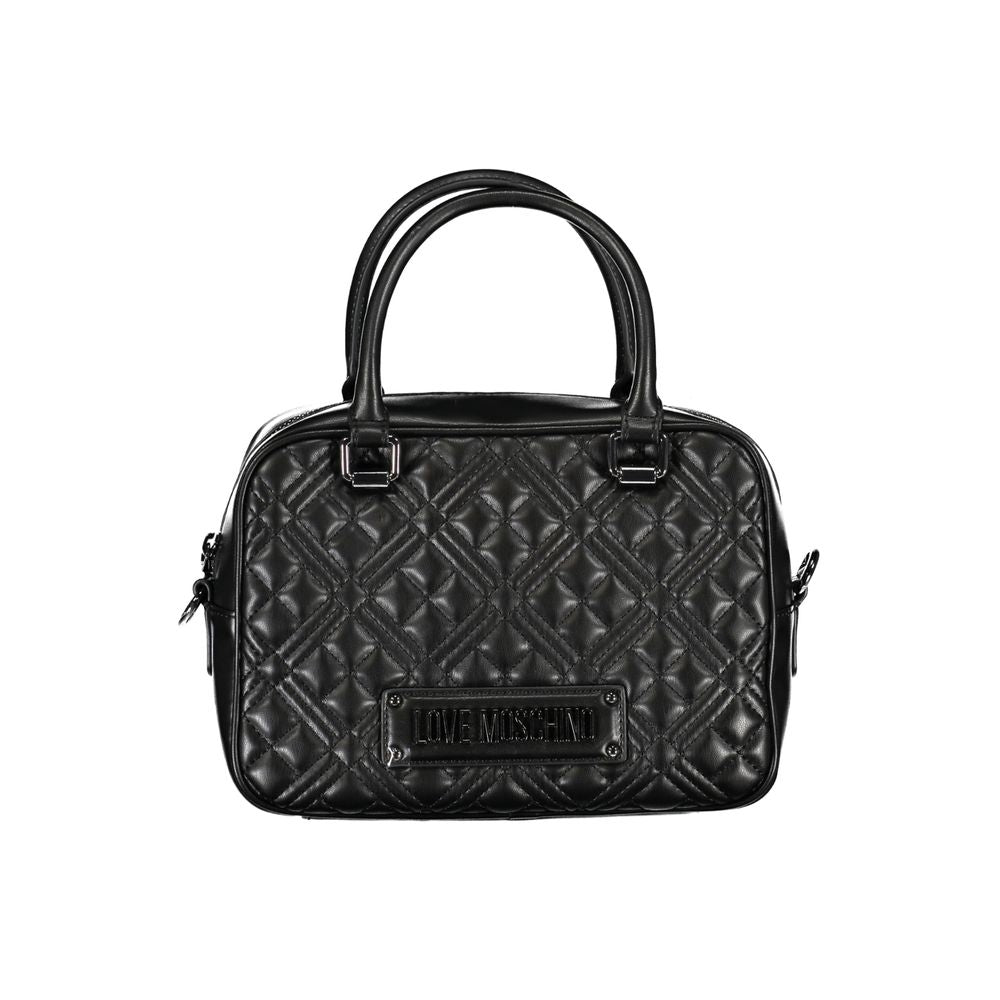 Love Moschino – Schwarze Handtasche aus Polyethylen