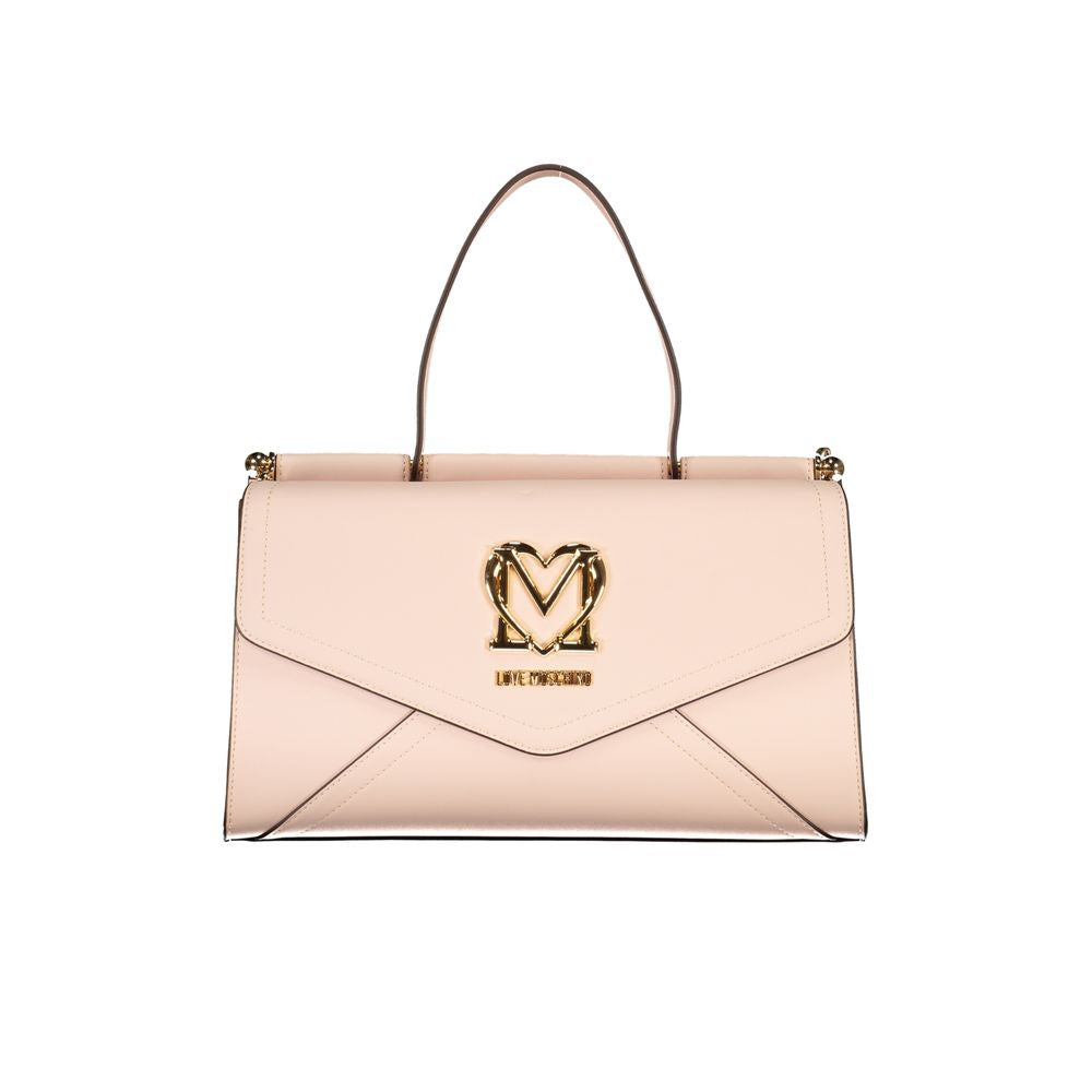 Love Moschino – Handtasche aus Polyethylen in Rosa