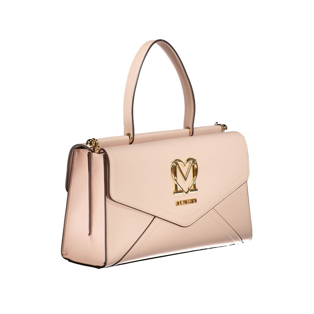 Love Moschino – Handtasche aus Polyethylen in Rosa