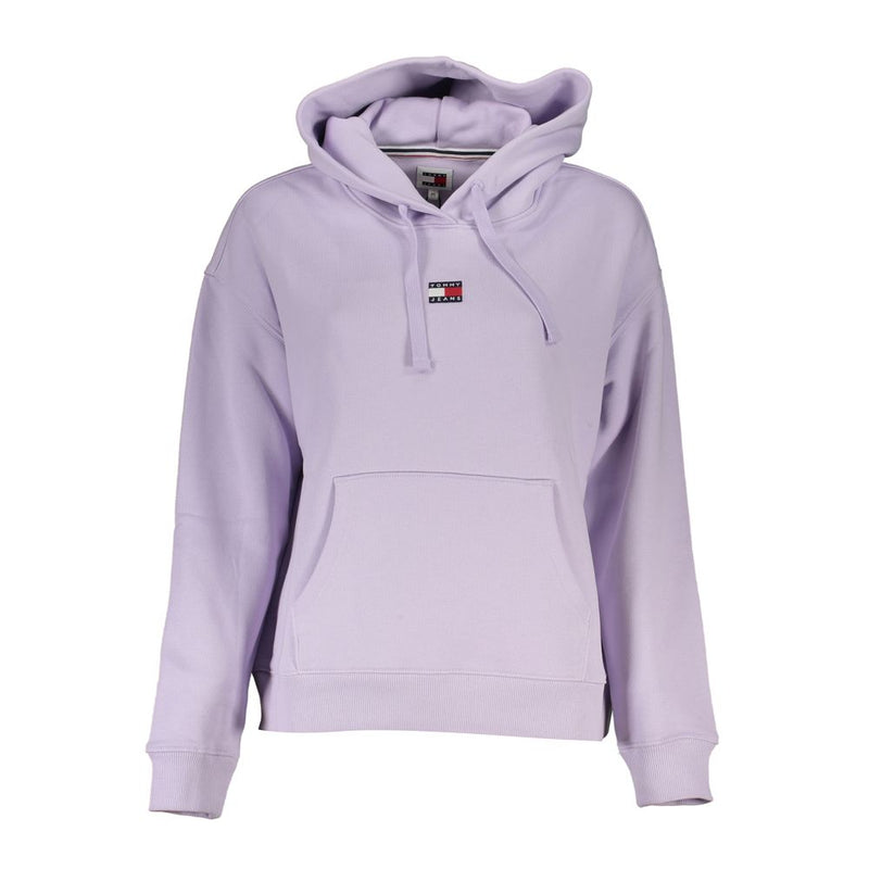 Tommy Hilfiger Purple Cotton Sweater