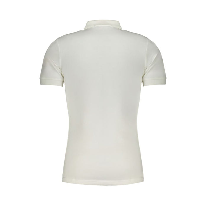 Calvin Klein White Cotton Polo Shirt