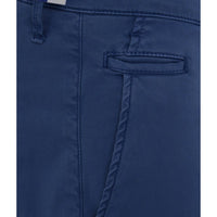 Jacob Cohen Elegant Slim Fit Chino Trousers in Blue