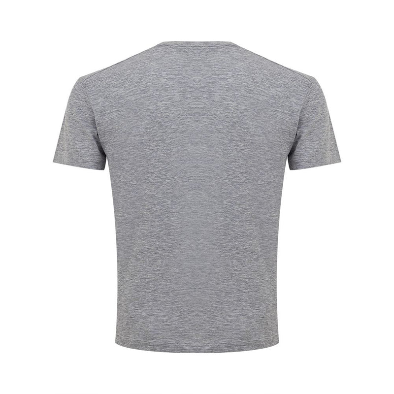 Dsquared² Sleek Gray Cotton Tee for Stylish Men