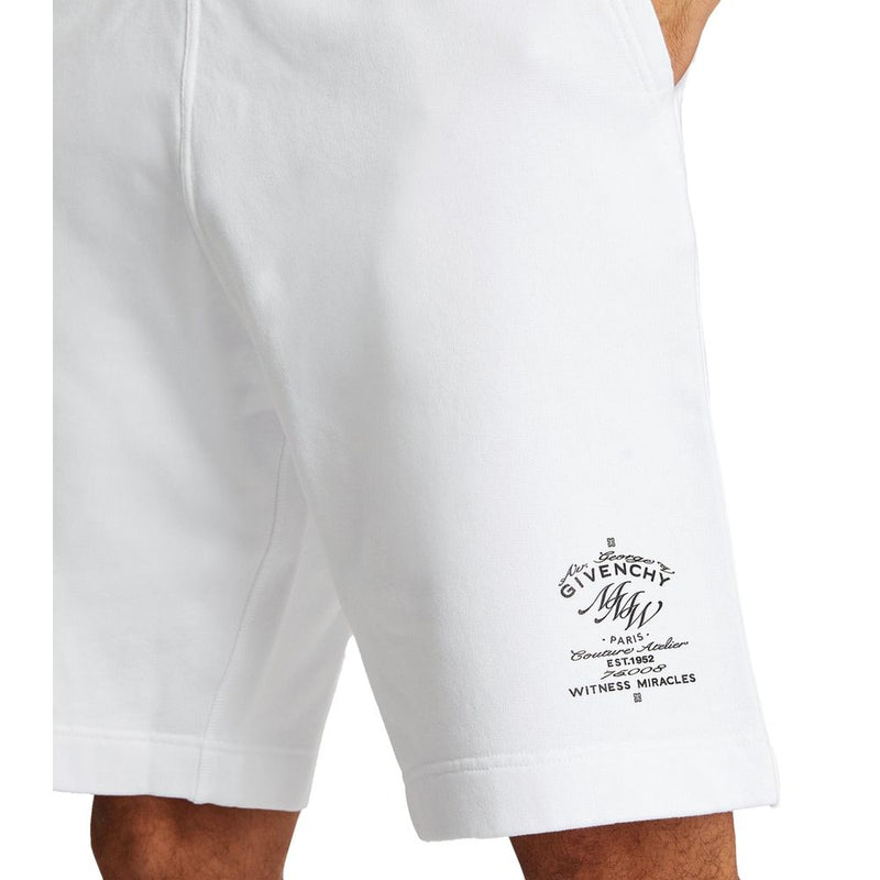 Givenchy White Cotton Short