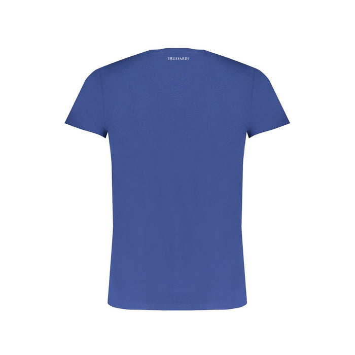 Trussardi Blue Cotton T-Shirt