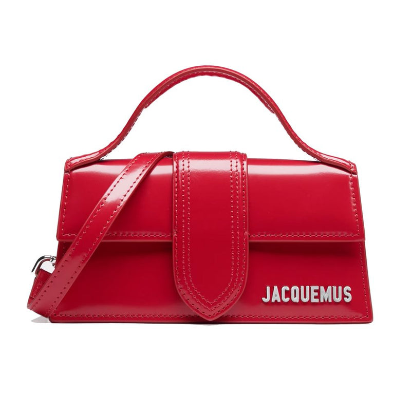 Jacquemus Red Leather Small Crossbody Bag