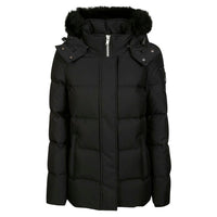 Moose Knuckles Black Polyester Jackets & Coat