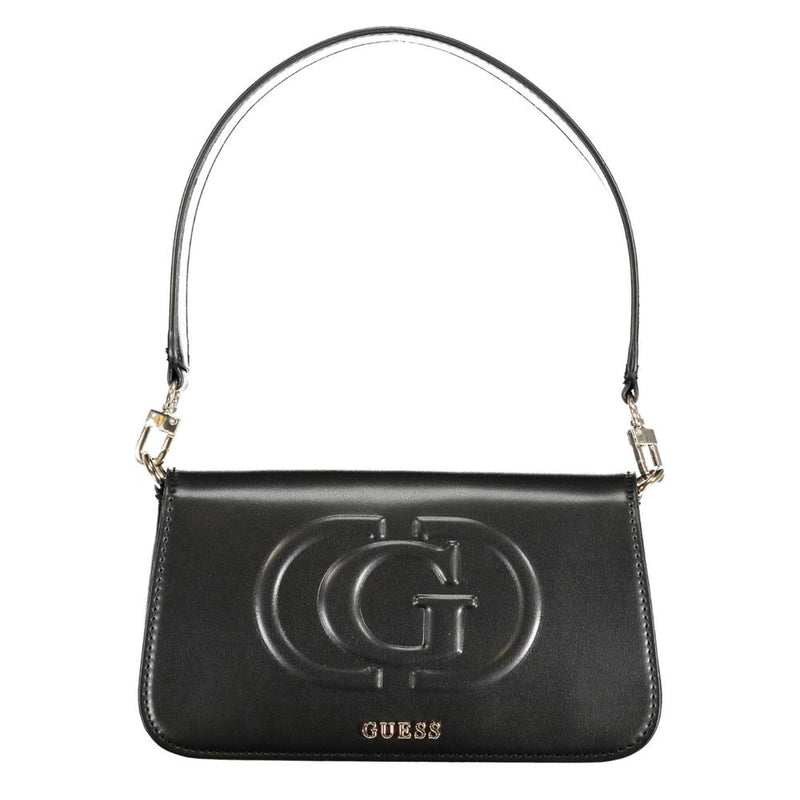 Guess Jeans Black Polyethylene Handbag