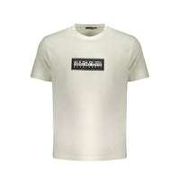 Napapijri White Cotton T-Shirt