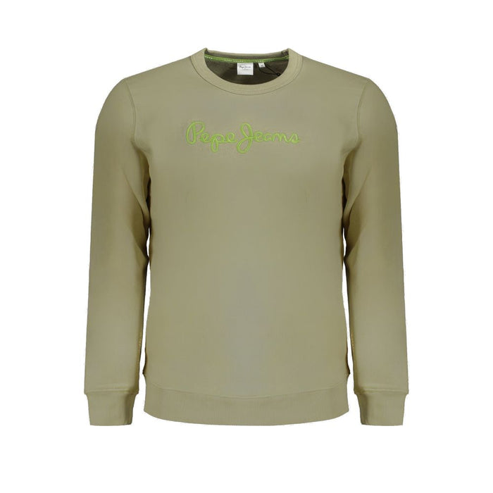 Pepe Jeans Green Cotton Sweater