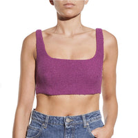 PINKO Purple Cotton Tops & T-Shirt