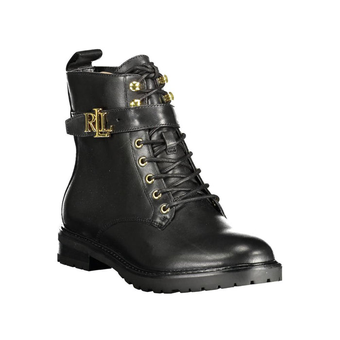 Ralph Lauren Black Polyester Boot