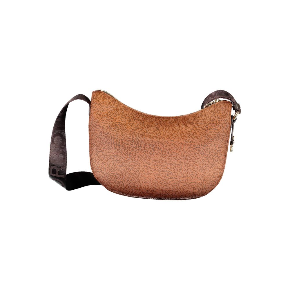 Borbonese Brown Polyester Handbag