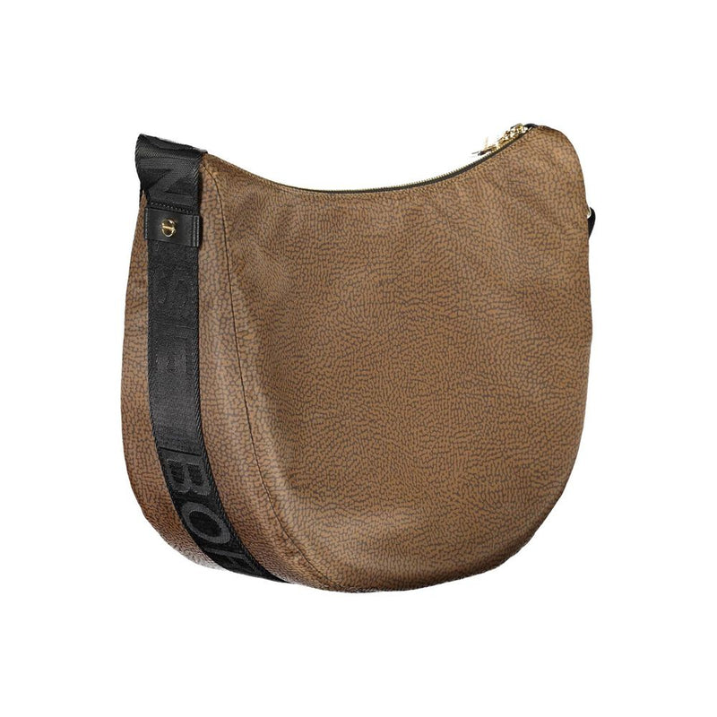 Borbonese Brown Polyester Handbag