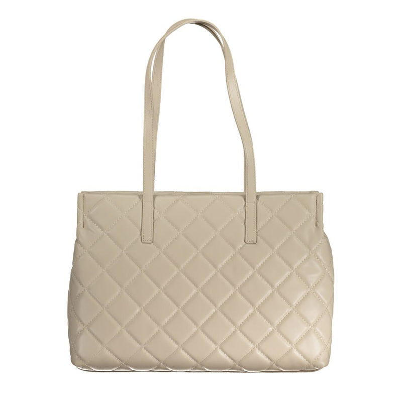 Valentino Bags Beige Polyethylene Handbag