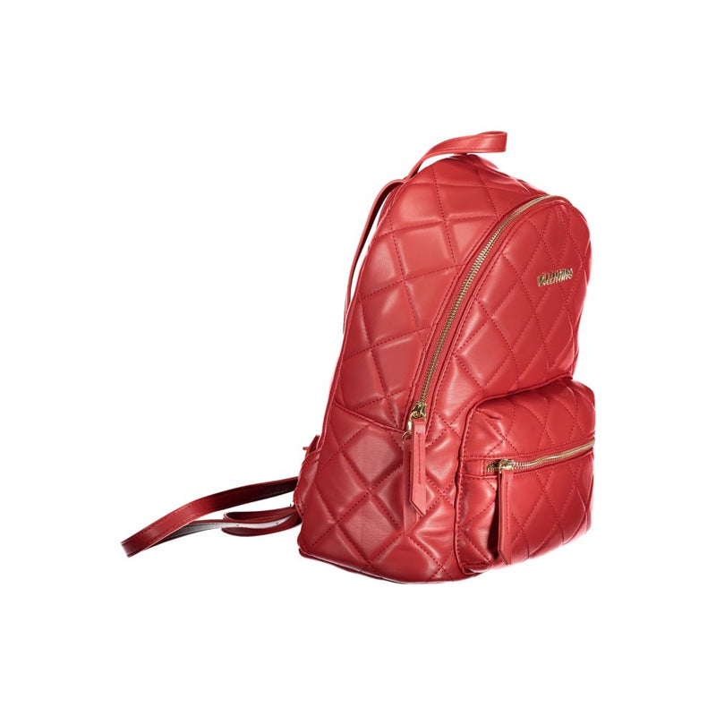 Valentino Bags Red Polyethylene Backpack