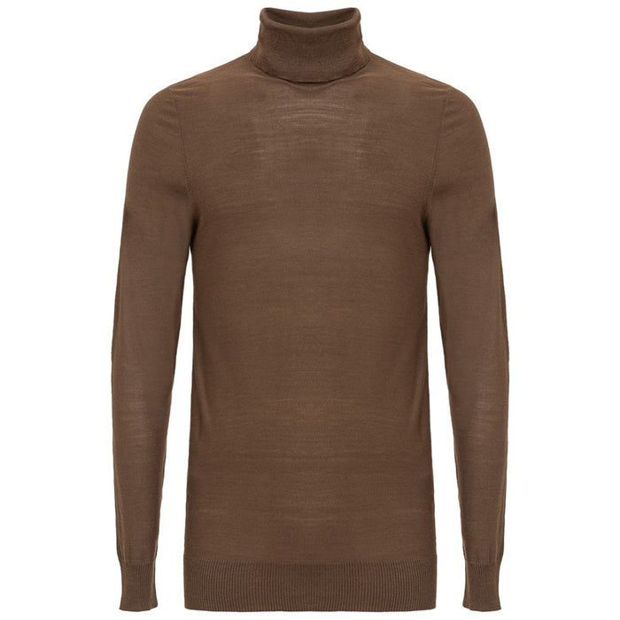 Brioni Brown Cashmere Sweater