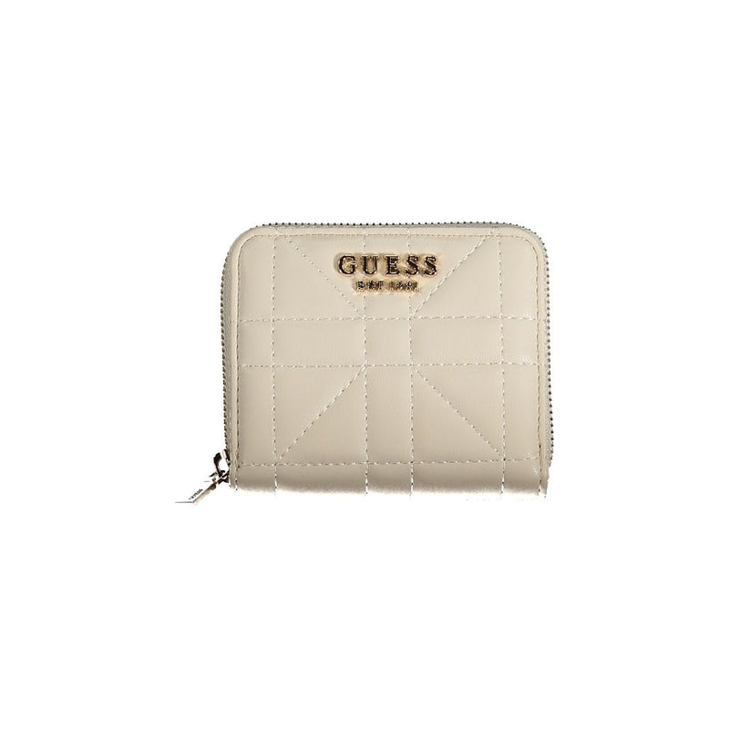 Guess Jeans Beige Polyethylene Wallet