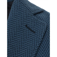 Brioni Blue Wool Blazer