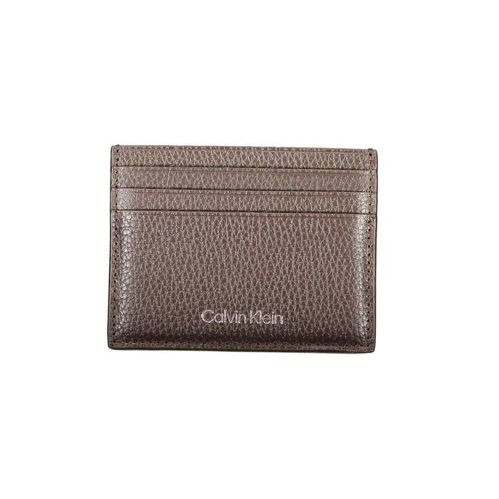 Calvin Klein Brown Leather Wallet