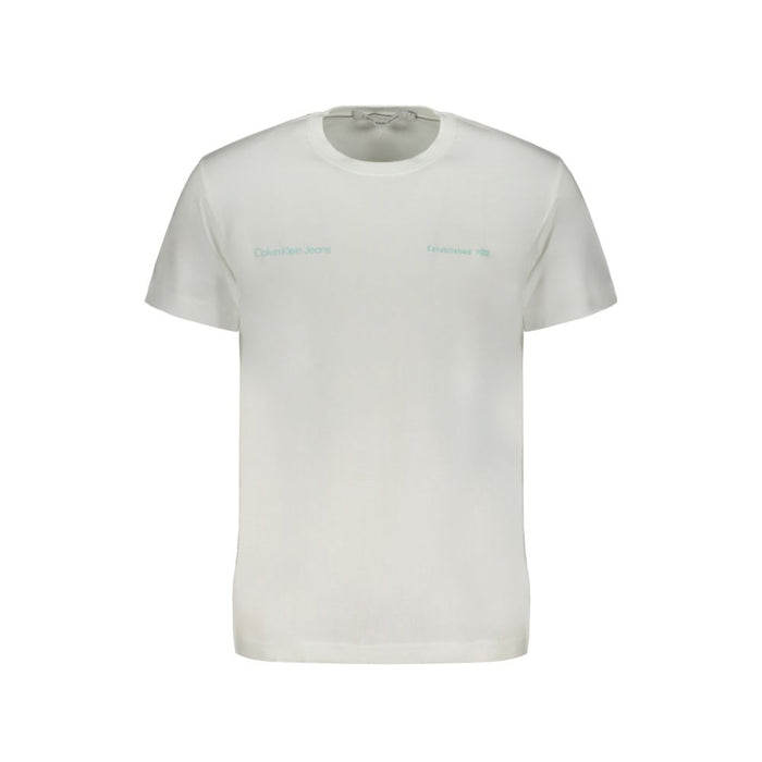 Calvin Klein White Cotton T-Shirt