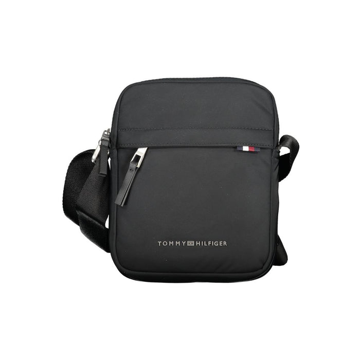 Tommy Hilfiger Black Polyester Shoulder Bag