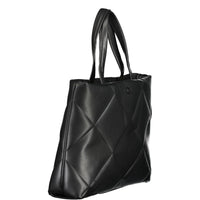 Calvin Klein Black Cotton Handbag